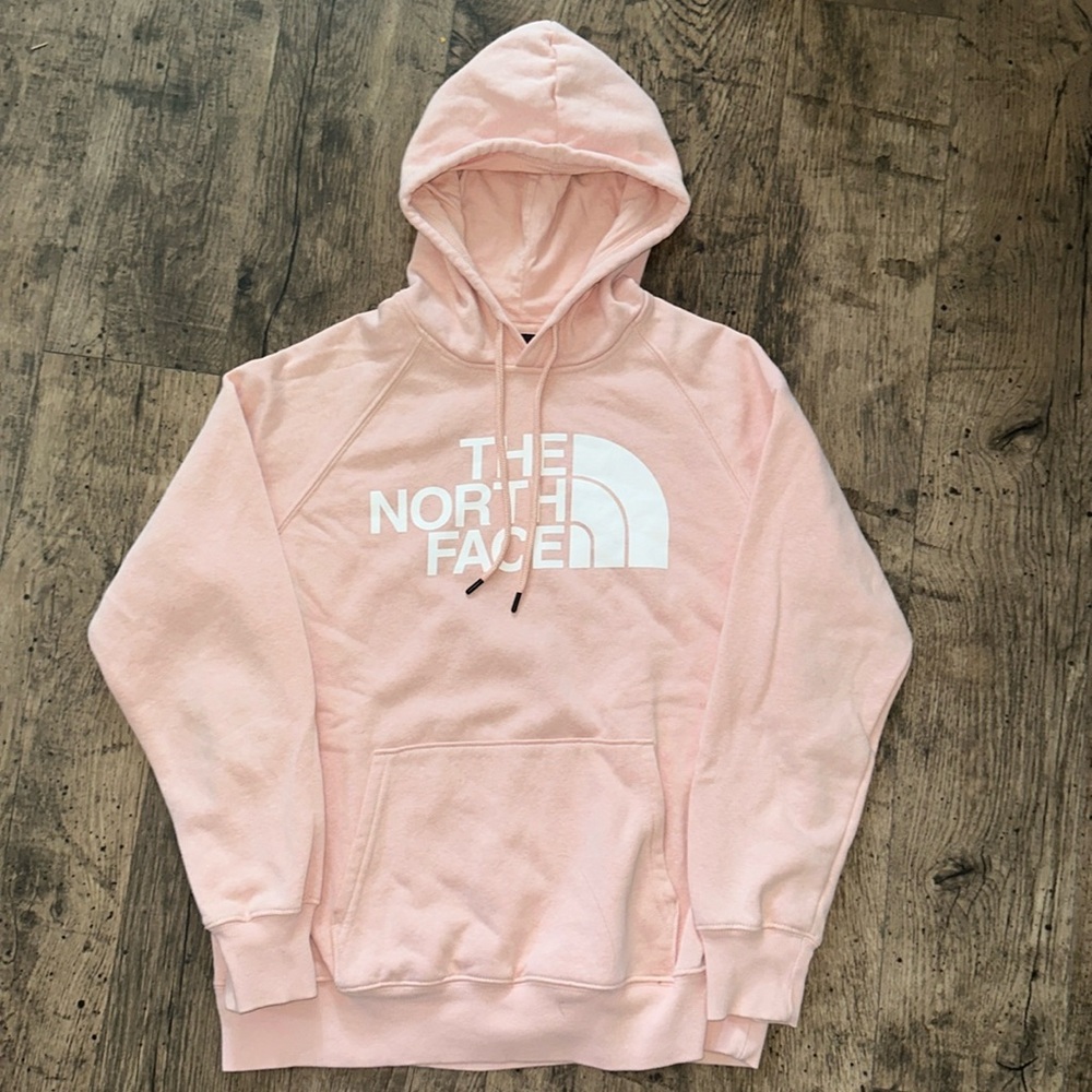 Pink North Face Hoodie